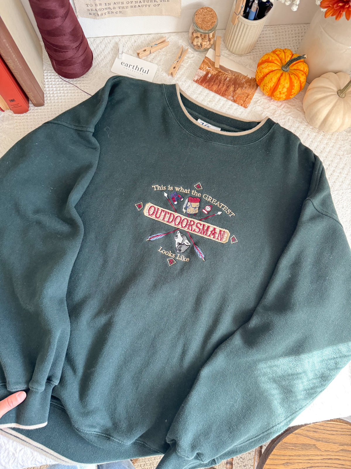 The Greatest Outdoorsman Crewneck (XL)