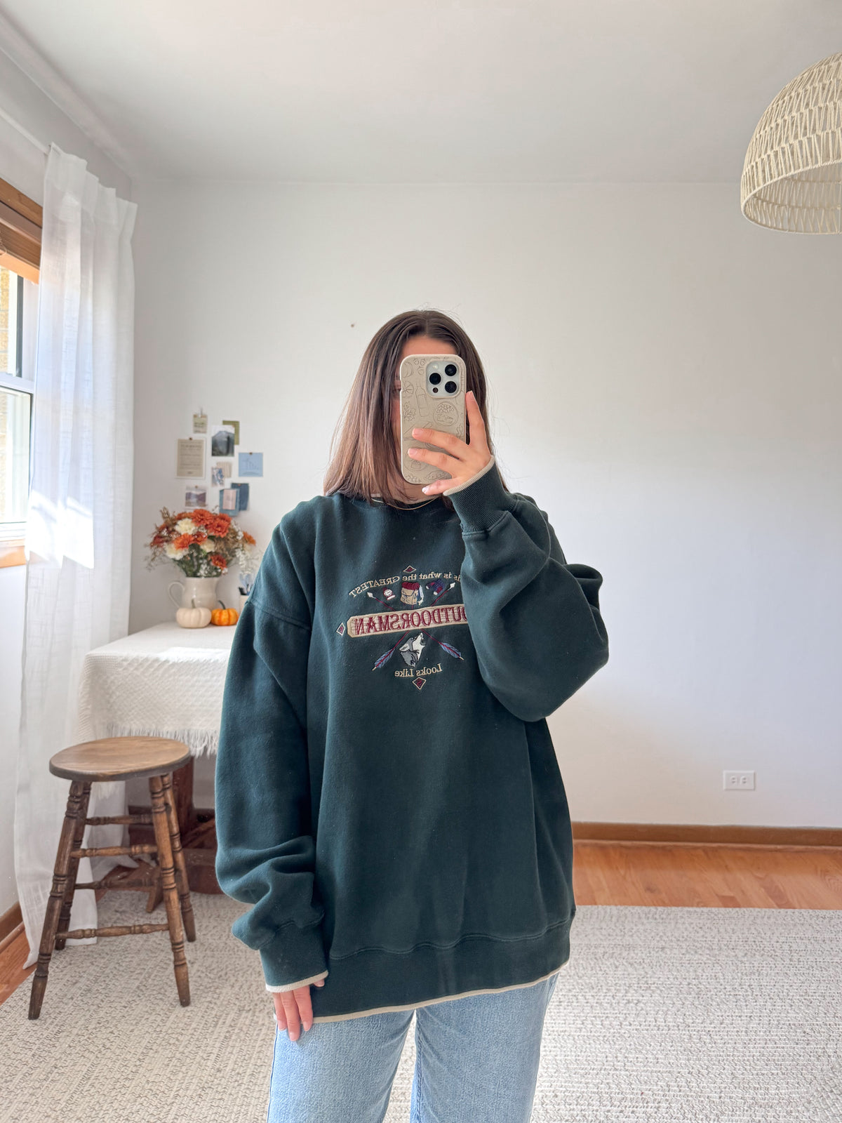 The Greatest Outdoorsman Crewneck (XL)