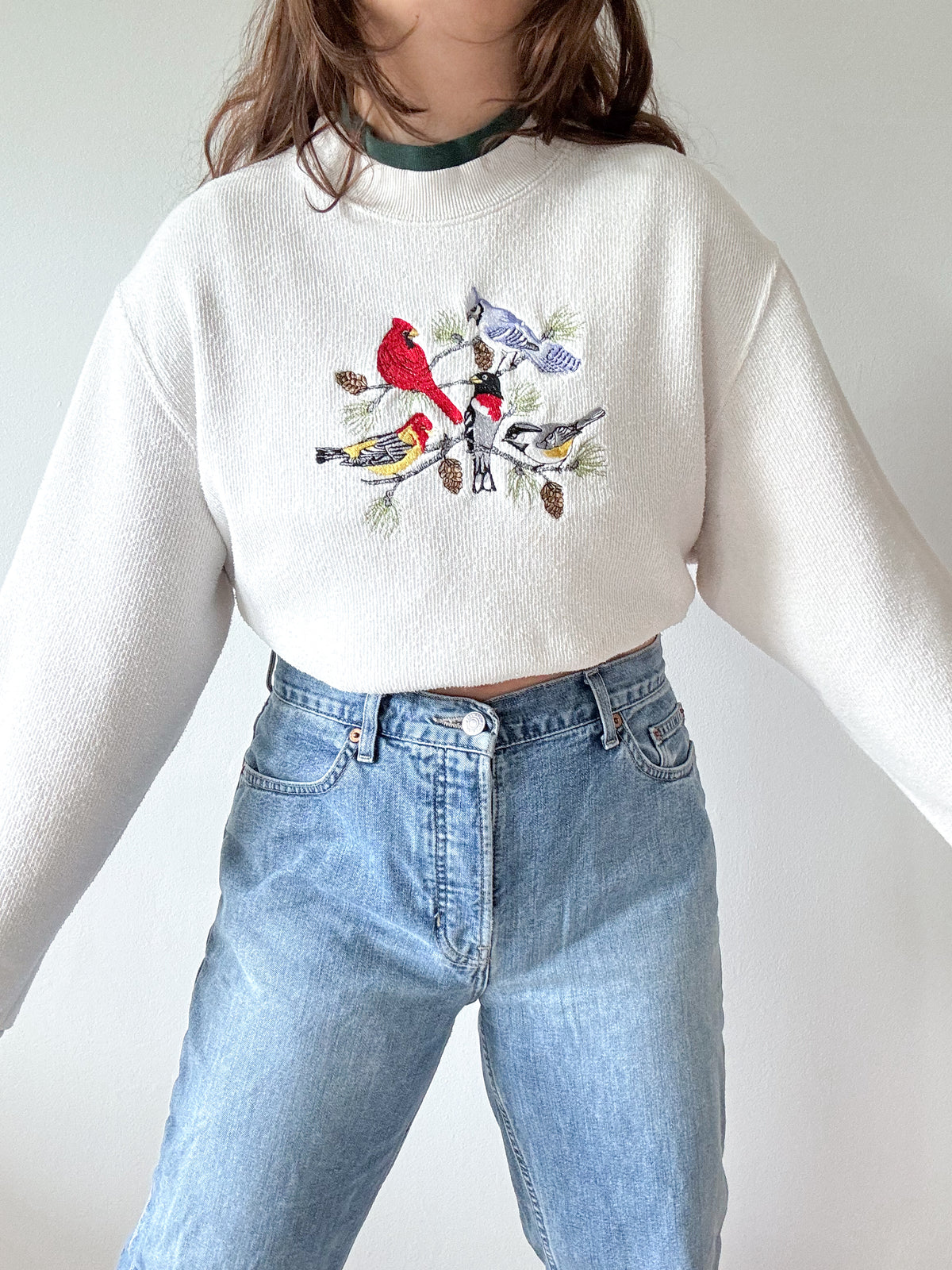 The Bird Branch Crewneck (L)