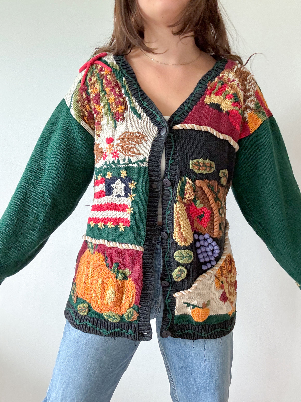 The Cornucopia Harvest Cardigan (M)