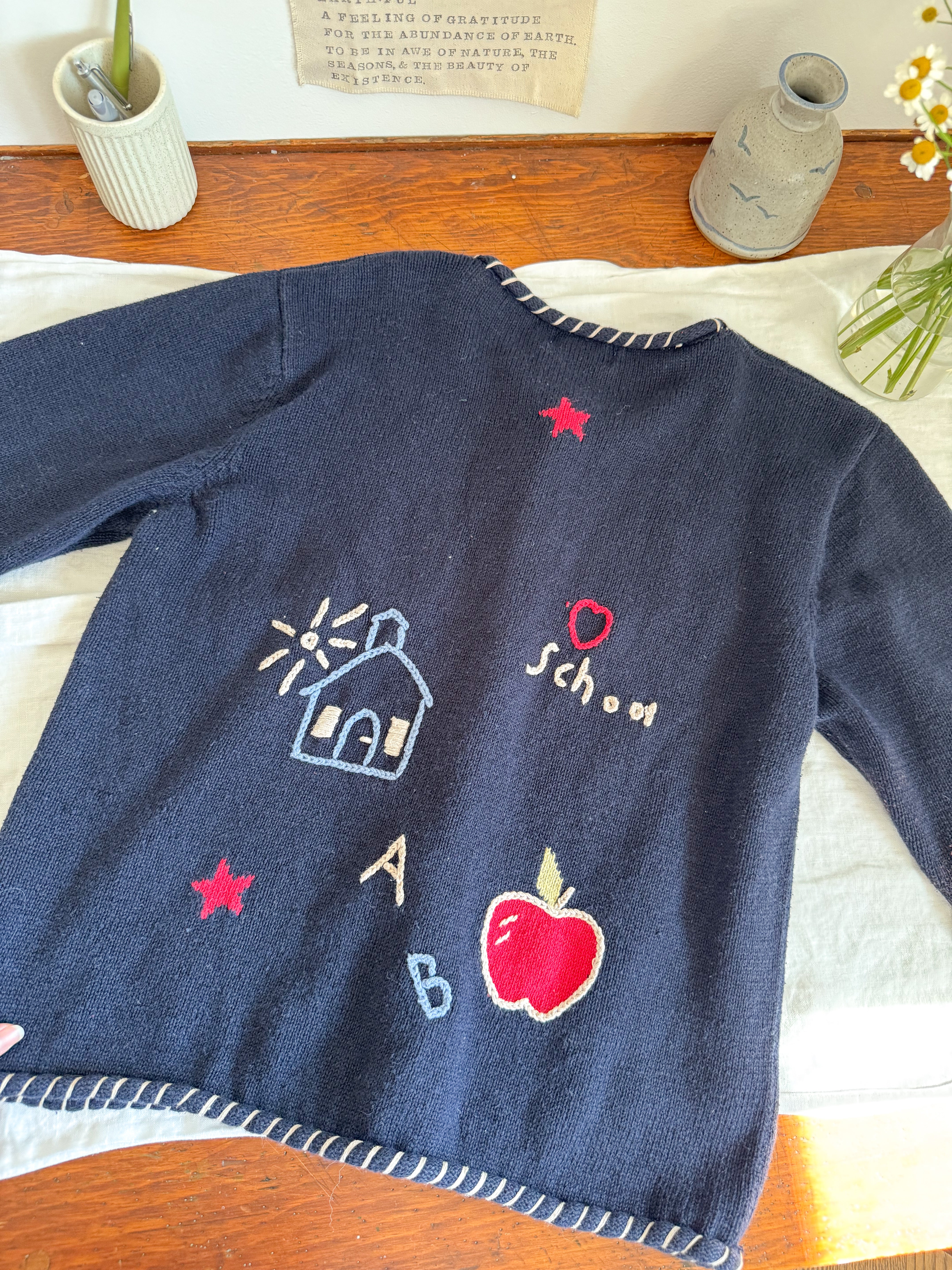 The Nostalgia Teacher Cardigan (L)