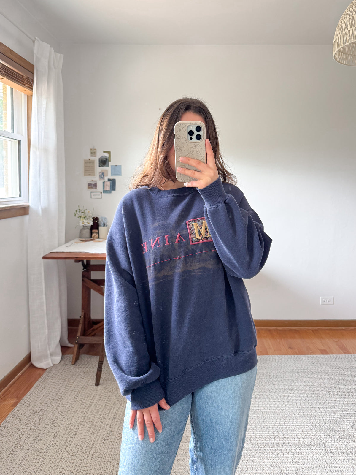 The Maine Crewneck (L)