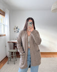 The Mocha Latte Cardigan (M)