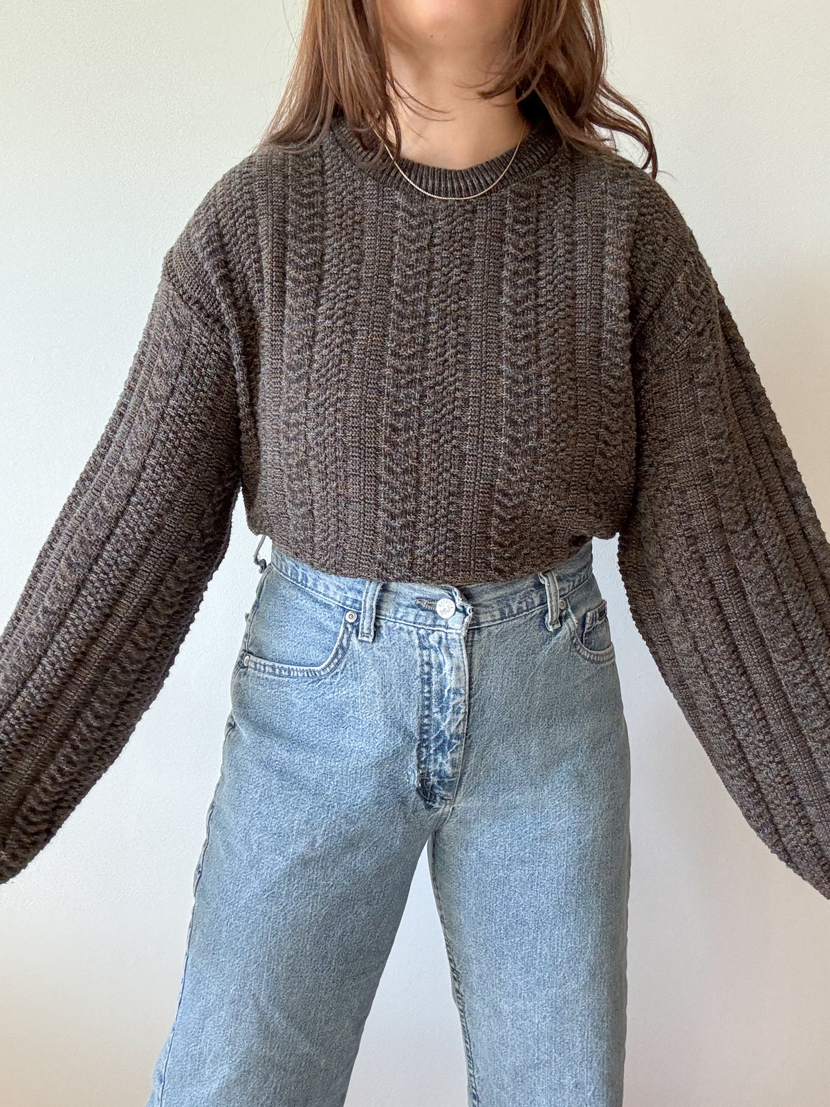 The Bronze Speckle Sweater (XL)