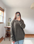 The Olive Texture Sweater (XL)