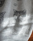 The Double Sided Kitty Crewneck (L)
