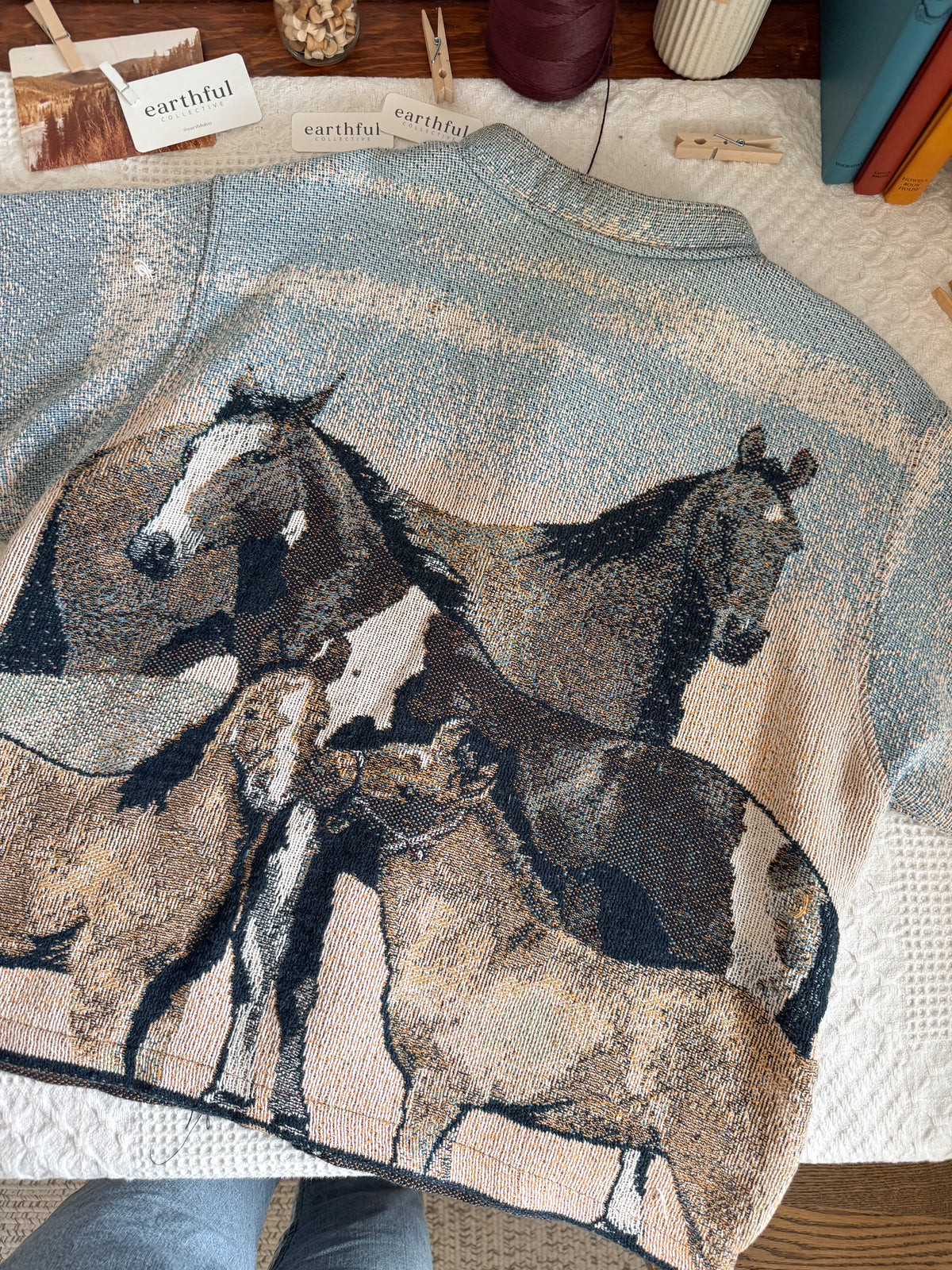 The Backcountry Horse Tapestry Jacket (L)