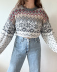 The Fall Fair Isle Sweater (XL)