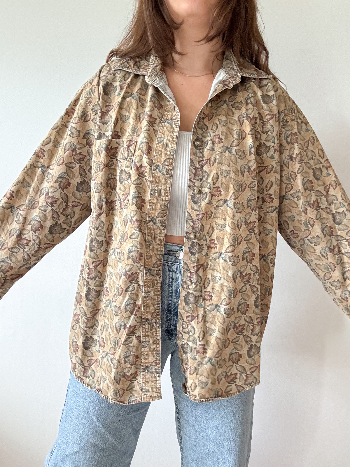 The Leaf Button Up (L)