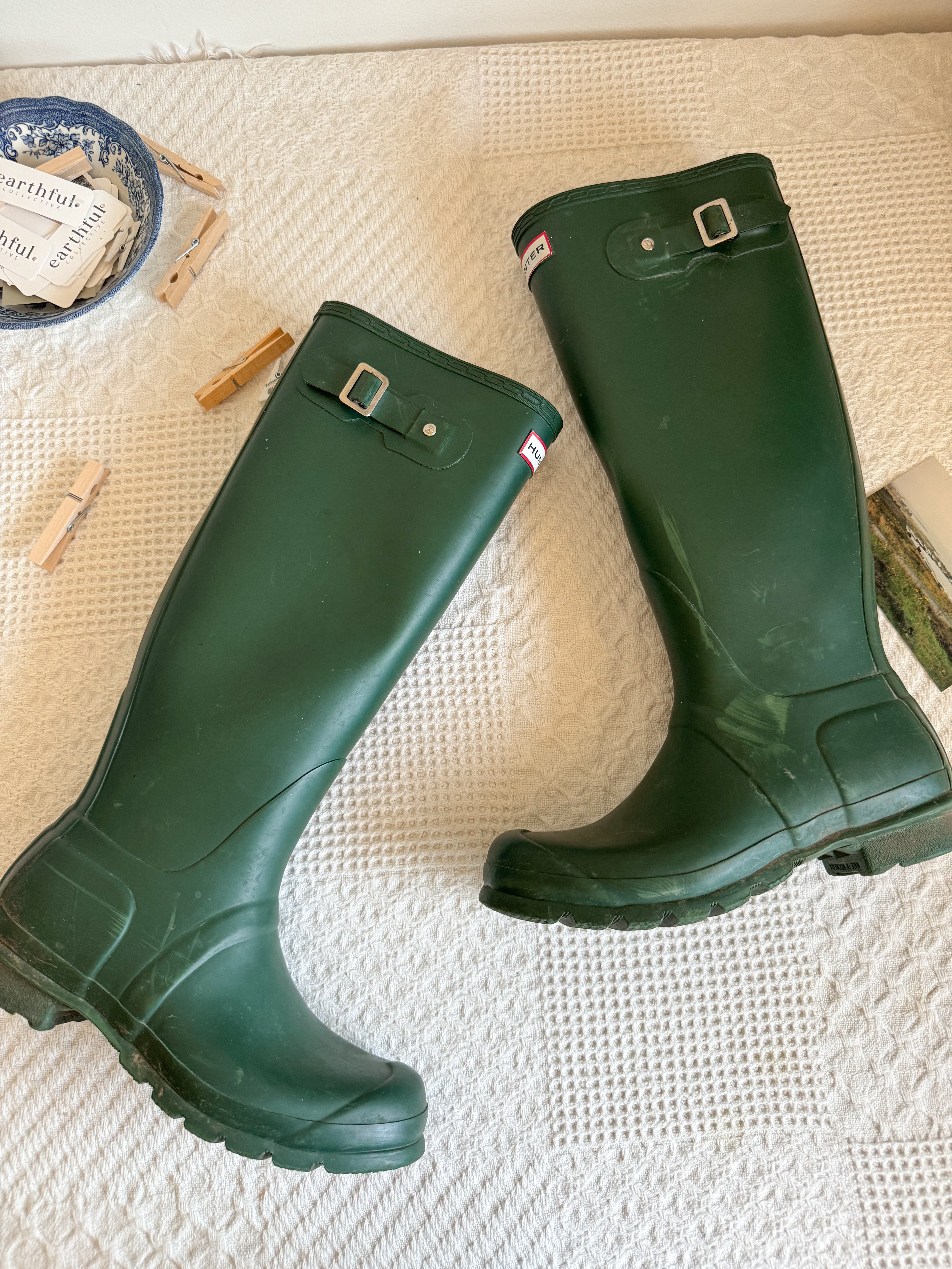 The Forest Green Hunter Boots (8)