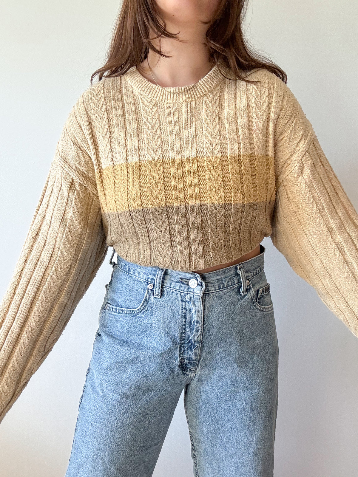 The Tritone Yellow Sweater (XL)