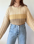 The Tritone Yellow Sweater (XL)
