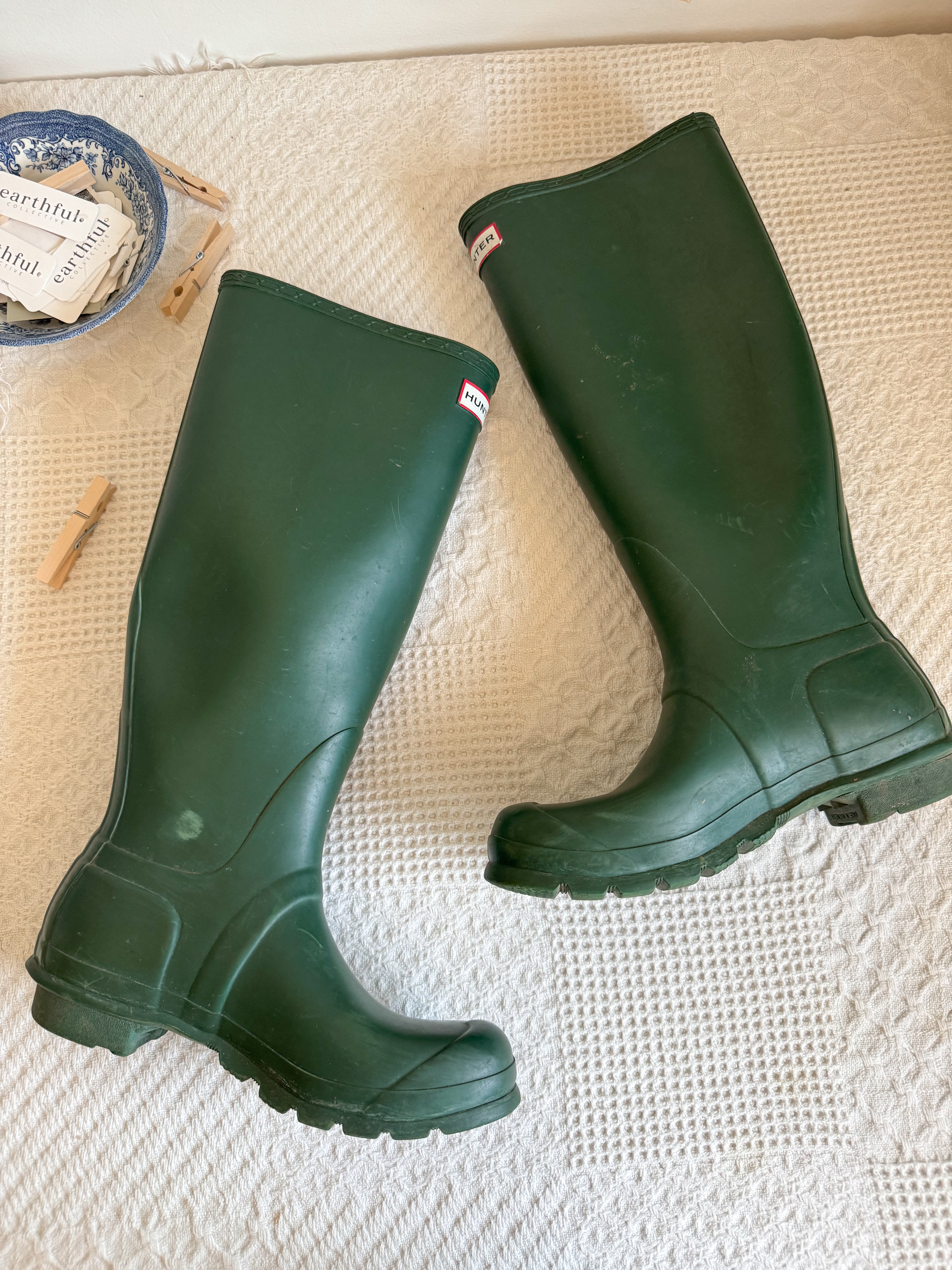 The Forest Green Hunter Boots (8)