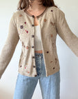 The Autumn Owl Cardigan (S)