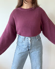 The Merlot Grandpa Sweater (L)