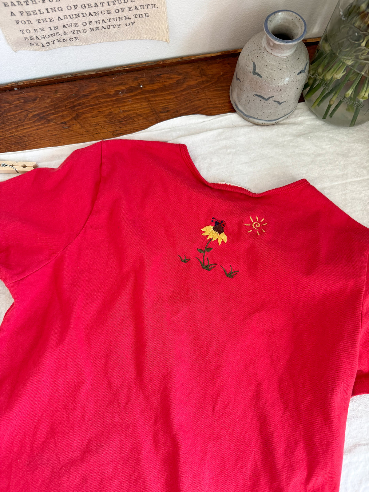 The Quilted Chicken Tee (M)