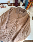 The Quilted Latte Jacket (L)