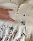 The Wildflower Bee Quarter Zip (L)