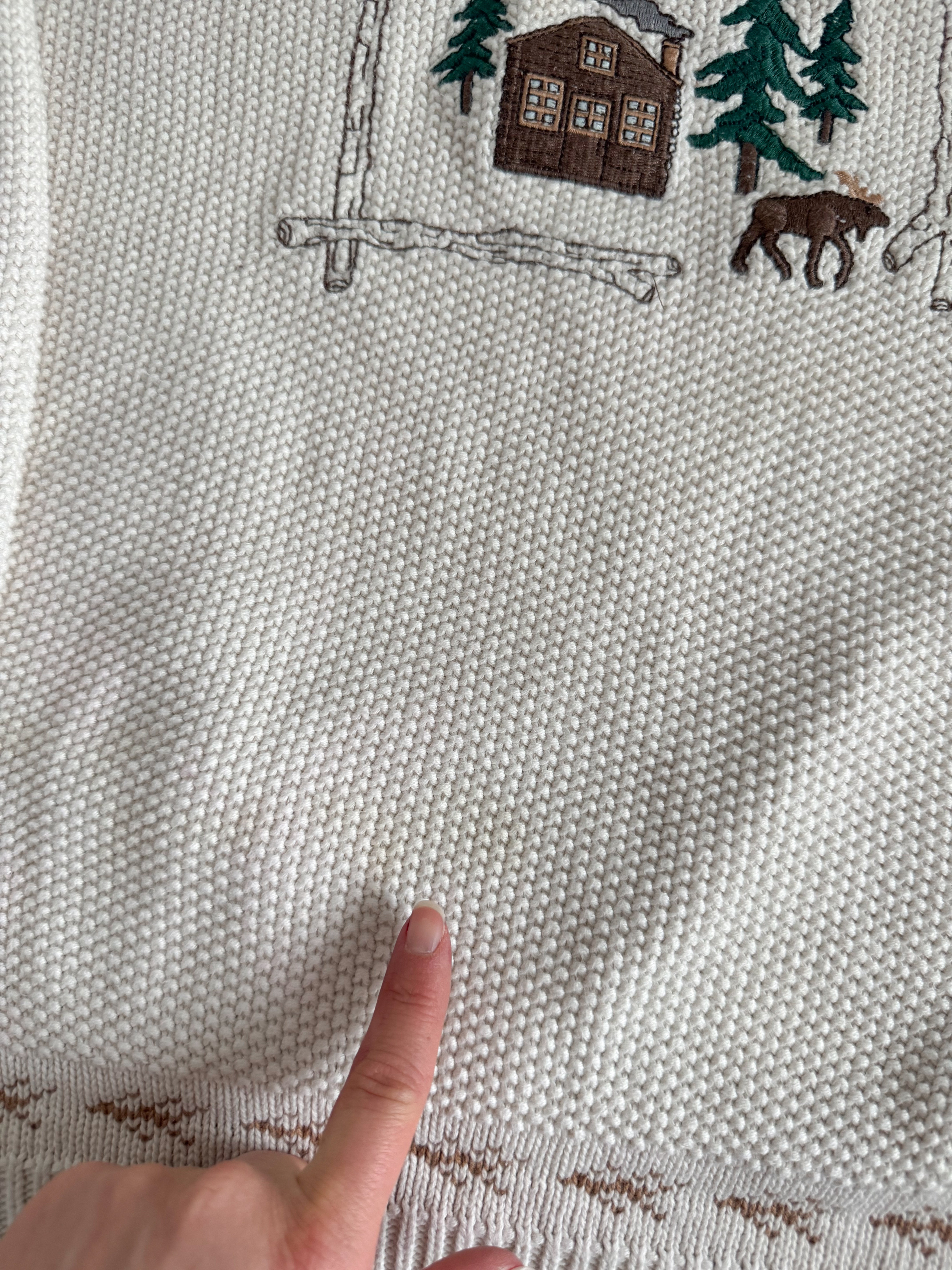 The Winter Cabin Sweater (XL)