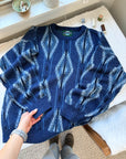 The Blue Aztec Sweater (L)