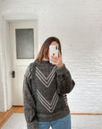 The Black Coffee Sweater (M)