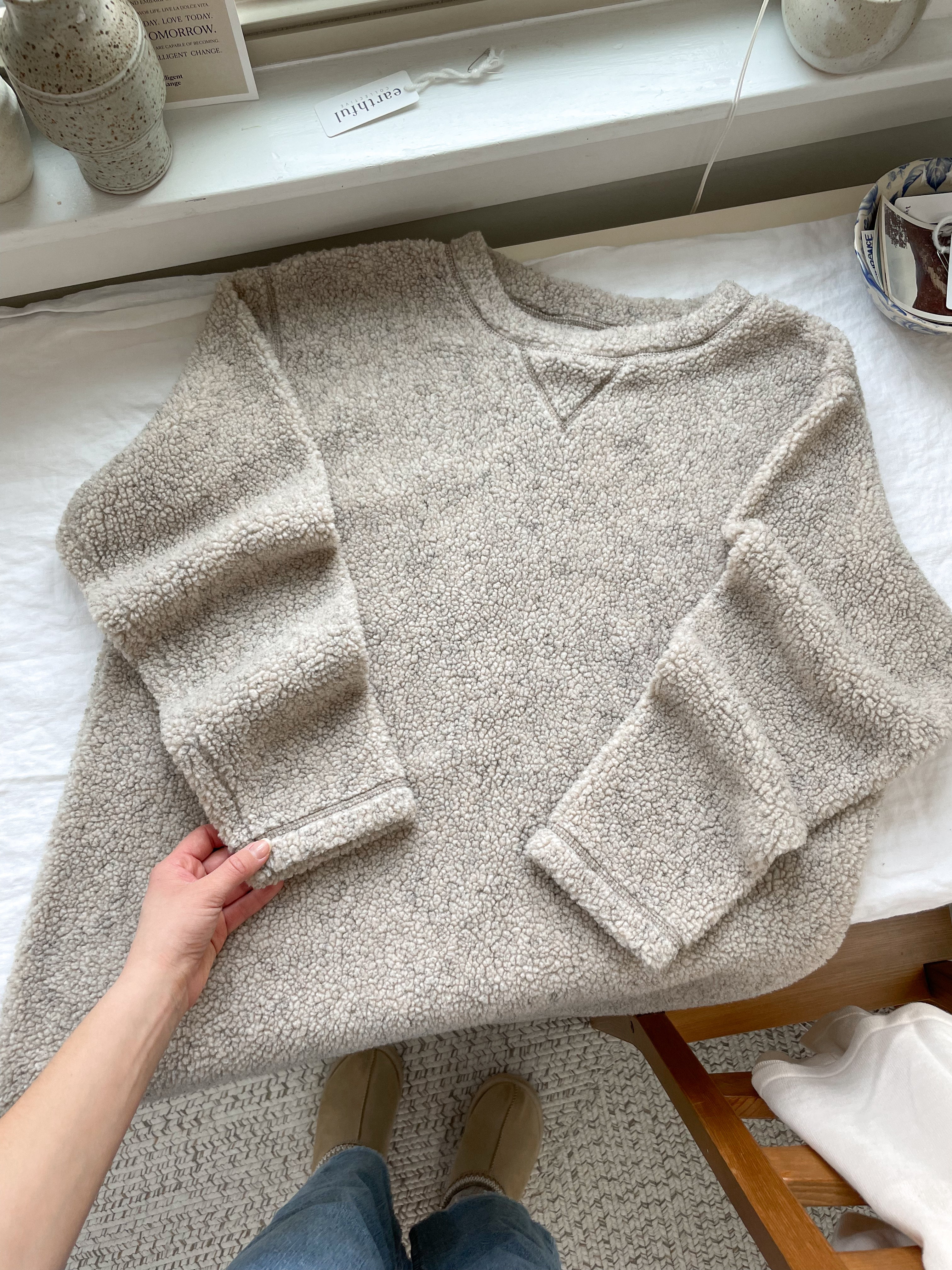 The Snuggle Sherpa Crewneck (L)