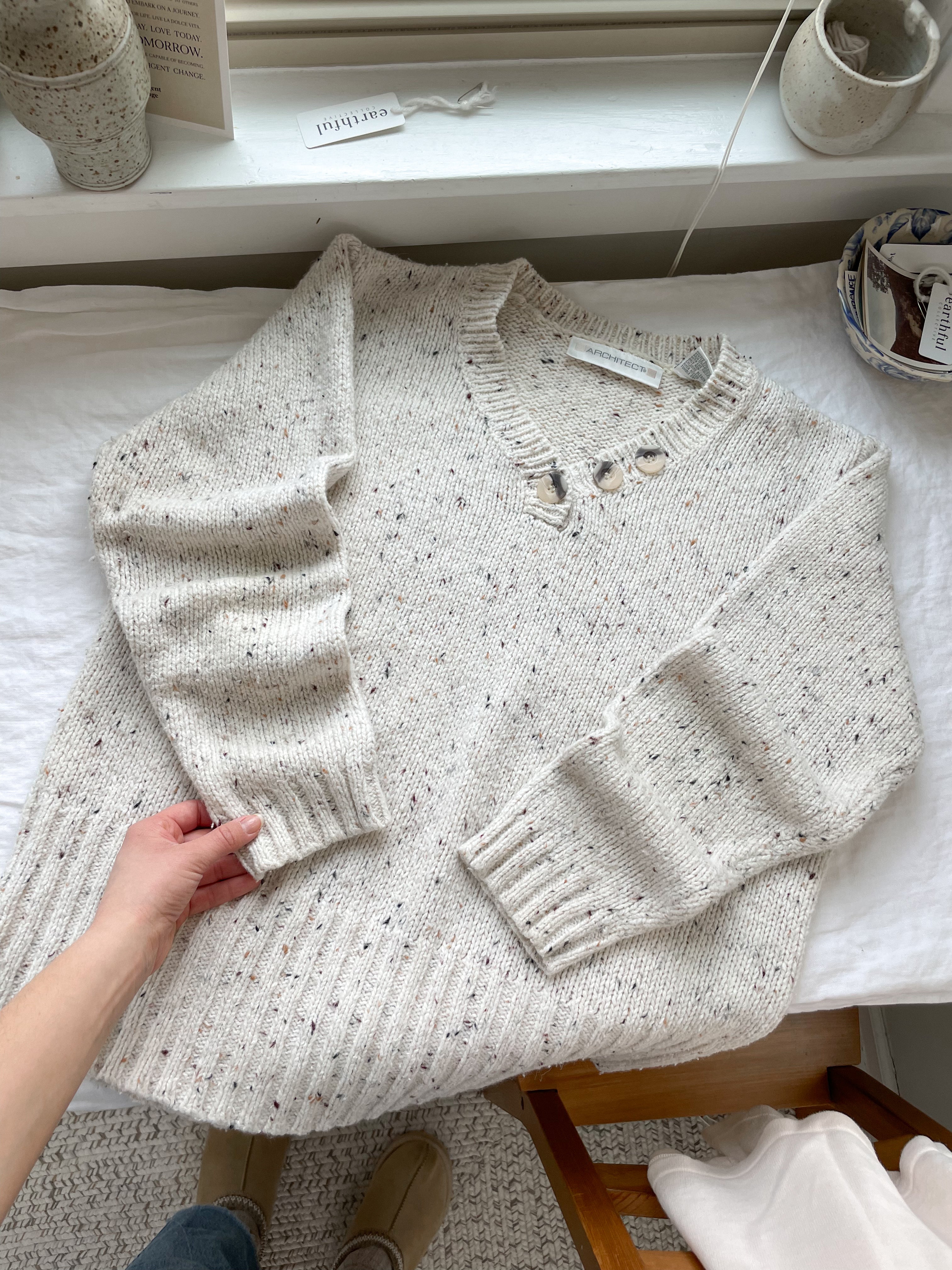 The Wintry Mix Sweater (L)