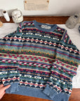The Colorful Pattern Sweater (XL)