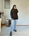 The Chenille Coffee Sweater (L)