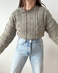 The Sage Monotone Coogi Style Sweater (L)