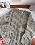 The Sage Monotone Coogi Style Sweater (L)