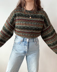 The Horizontal Holly Coogi Style Sweater (L)