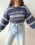 The Icicle Blue Sweater (M)
