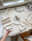 The Elk Textured Sweater (L)