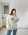 The Elk Textured Sweater (L)