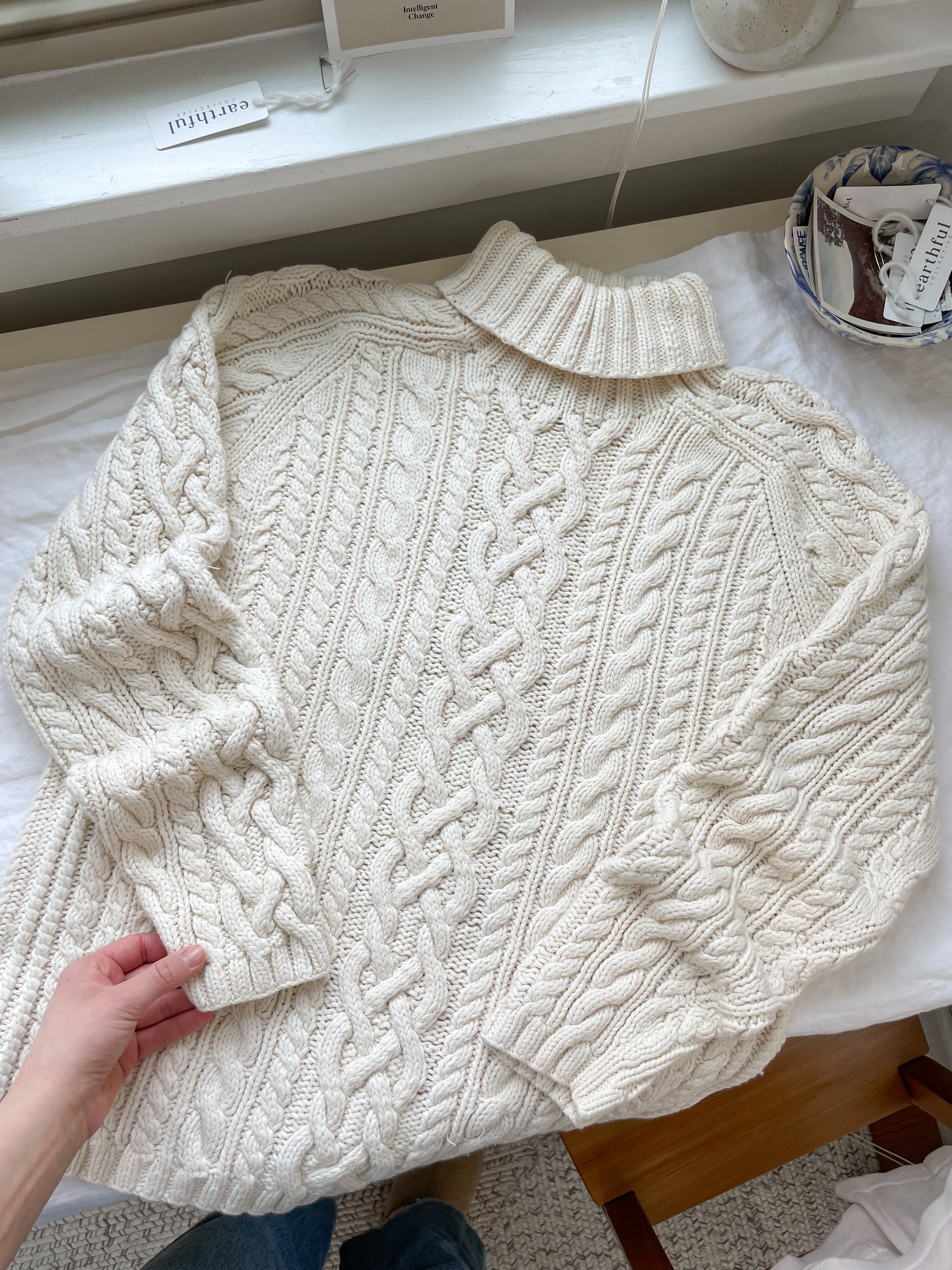 The Braided Bread Cable Knit (M)