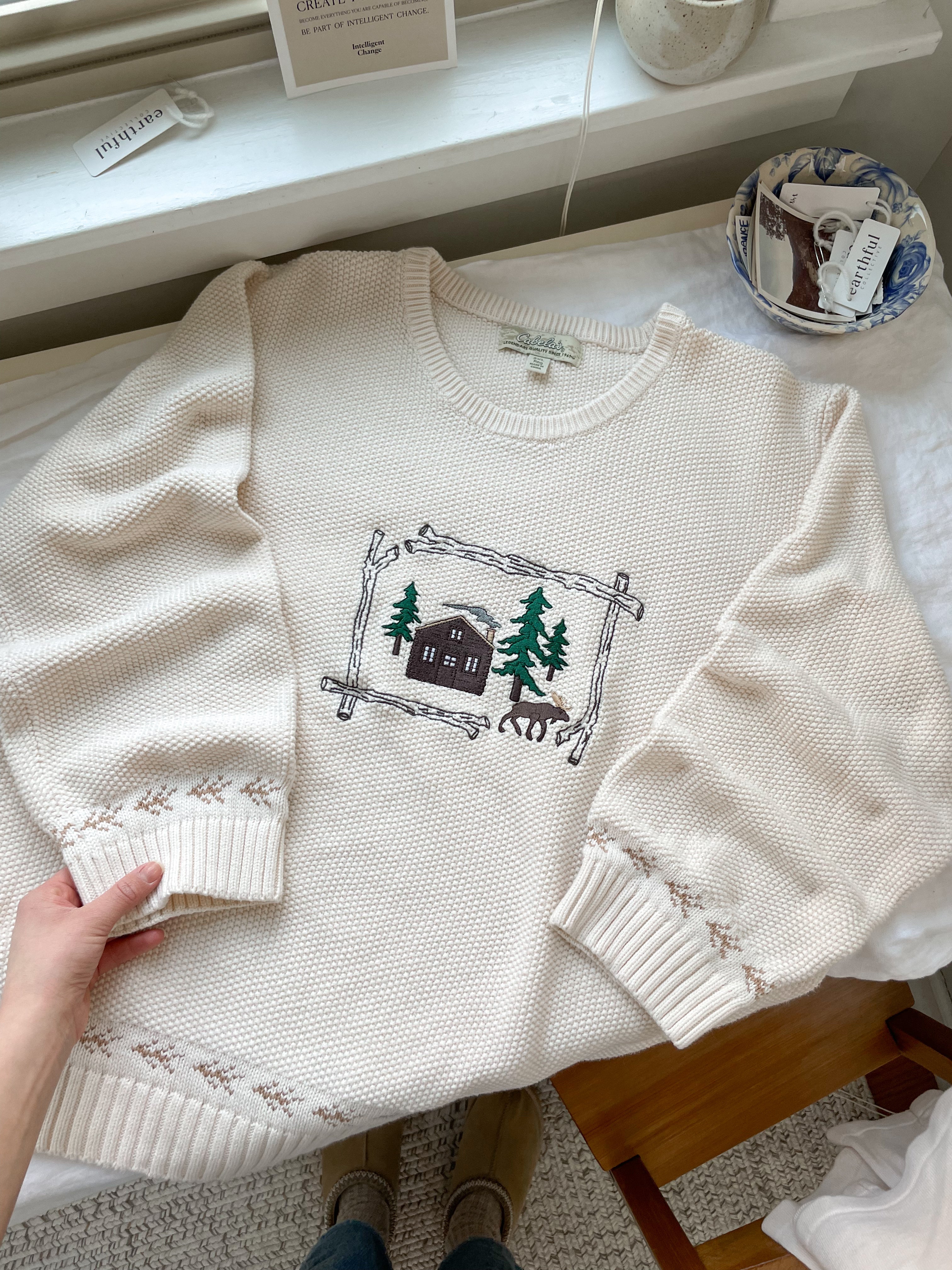 The Cozy Cabin Sweater (XL)