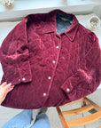 The Velvet Quilted Jacket (PL)