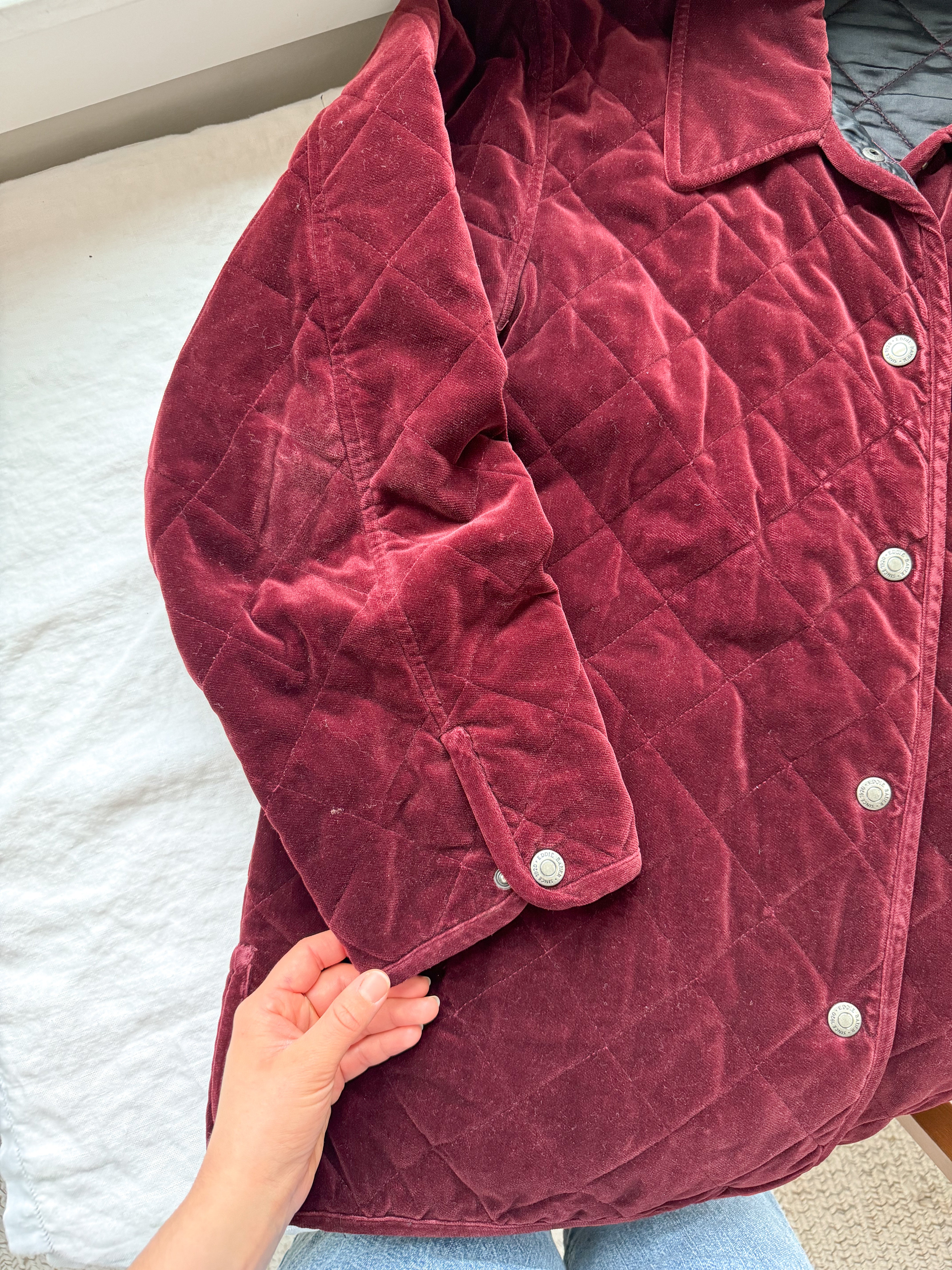 The Velvet Quilted Jacket (PL)