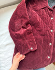 The Velvet Quilted Jacket (PL)