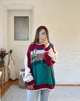 The Maroon & Teal Golf Sweater (XL)