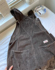 The Log Cabin Corduroy Overalls (L)