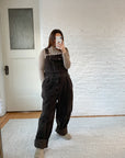 The Log Cabin Corduroy Overalls (L)