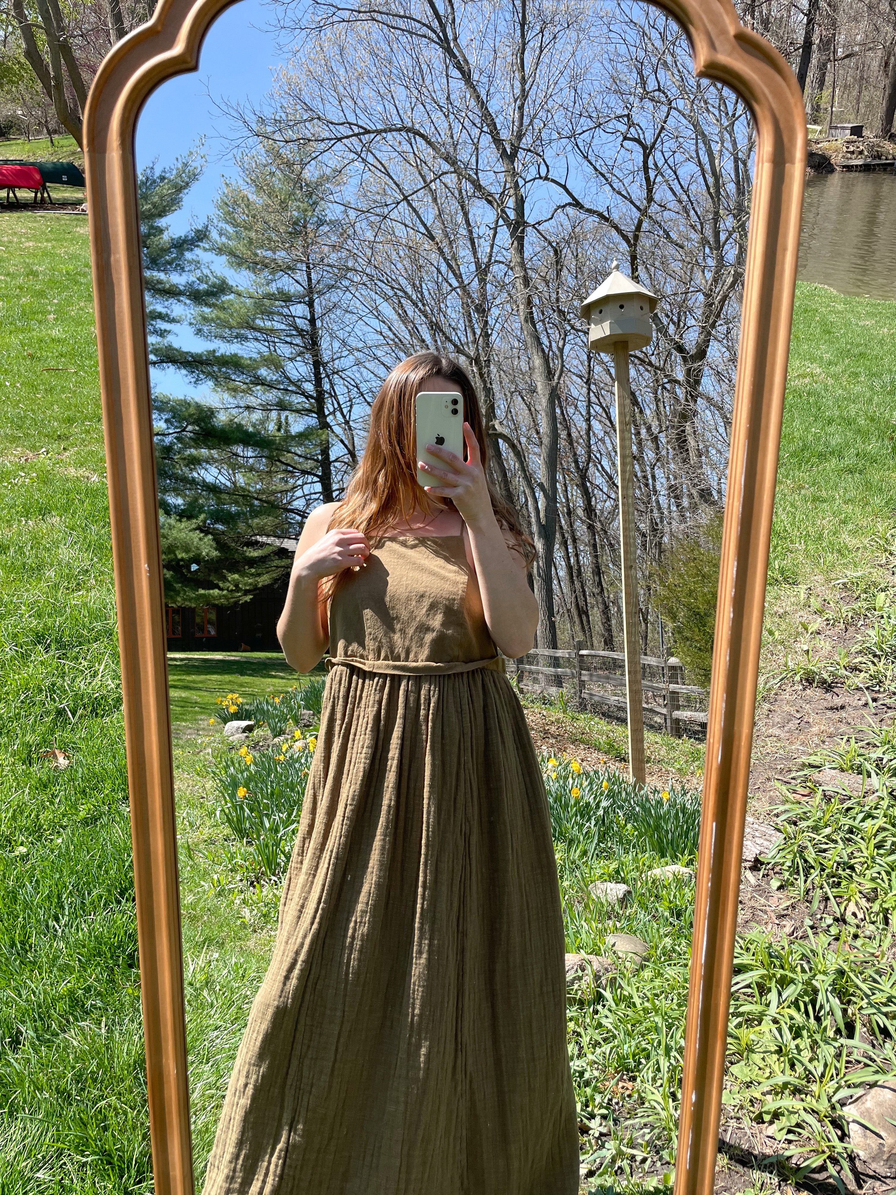 The Seaweed Maxi Dress (S)