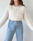 The Creamy Milk Sweater (L)