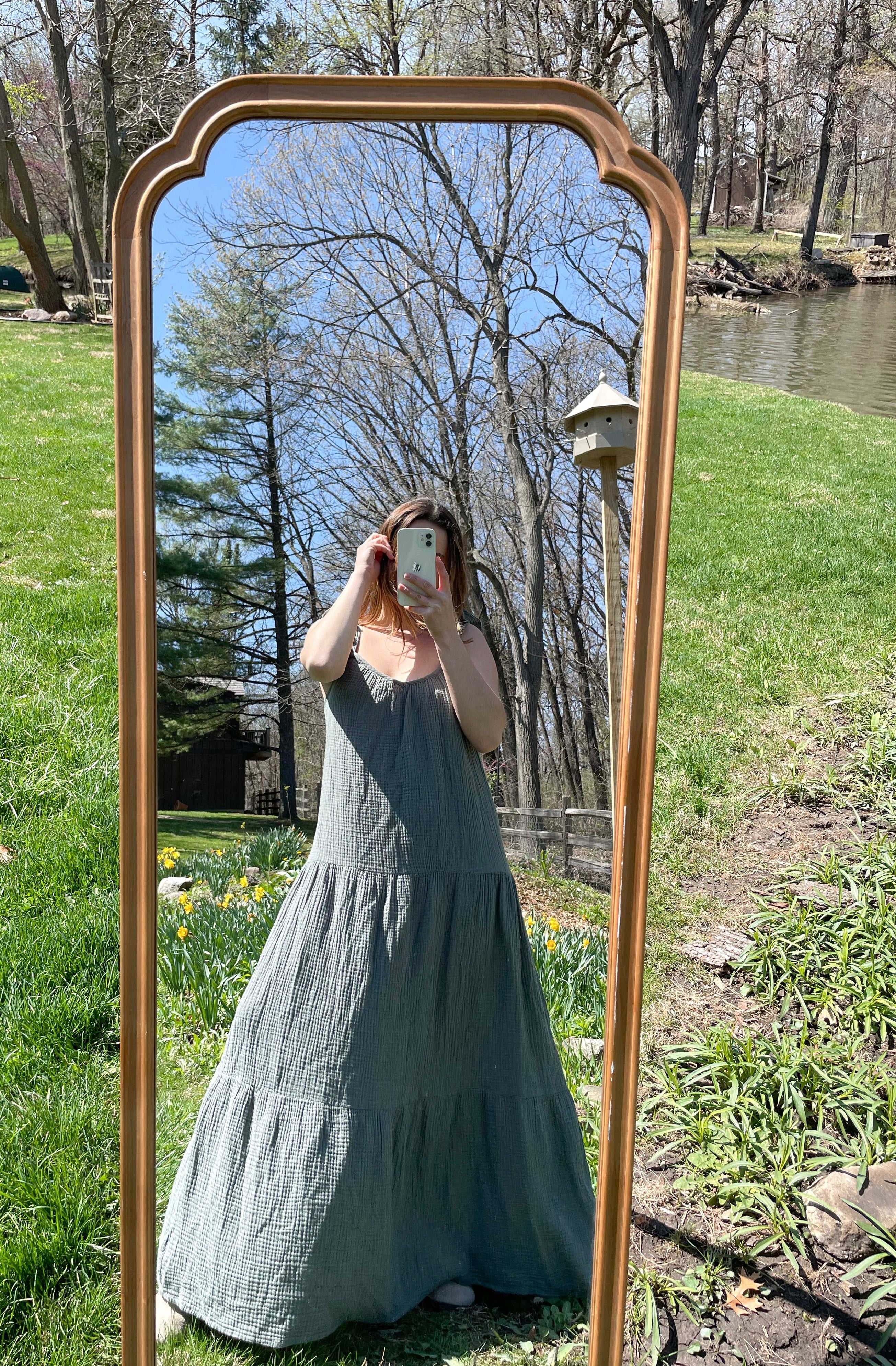 The Spring Green Dress (S)