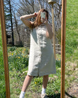 The Pampas Linen Dress (S)