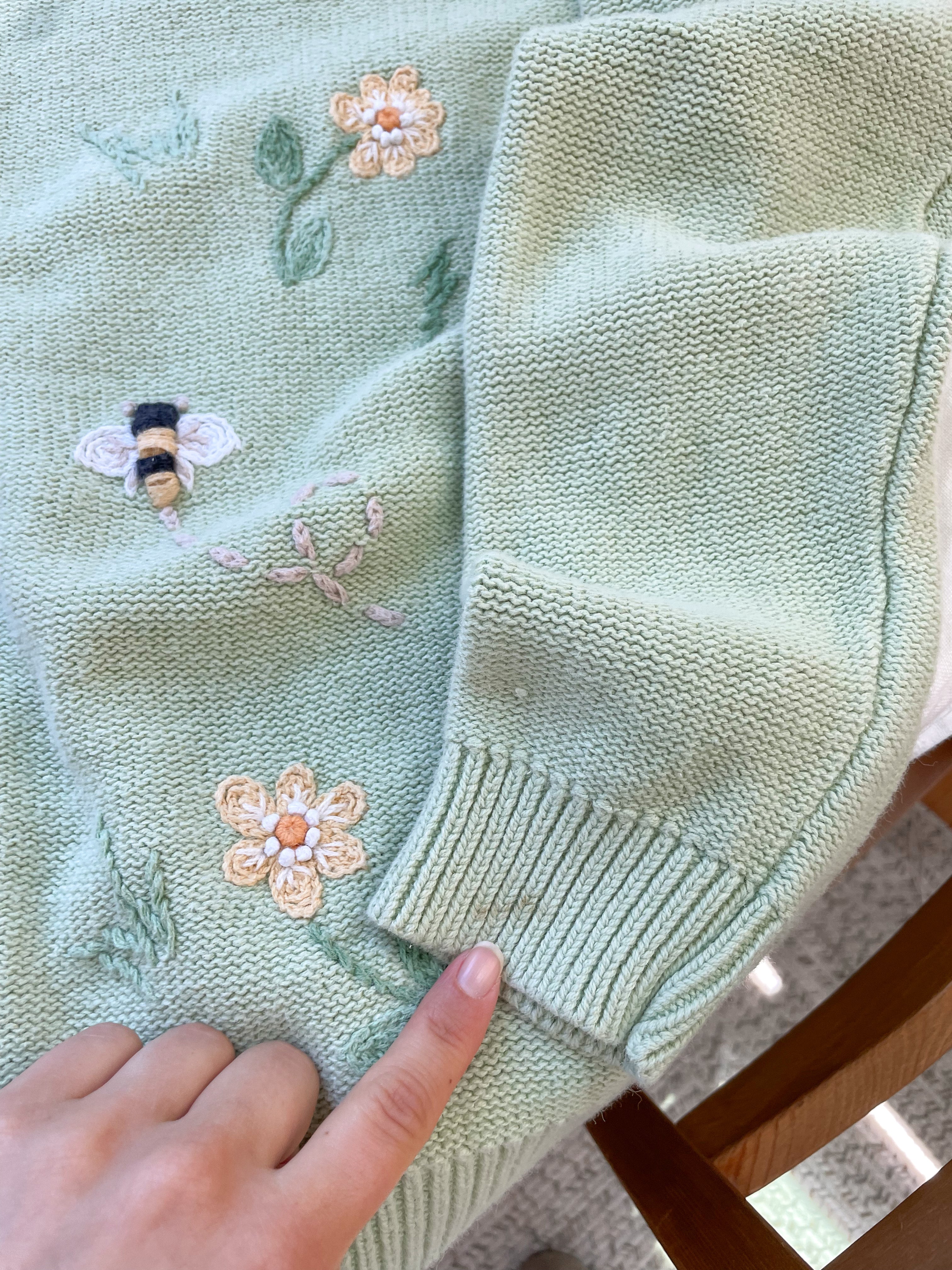 The Spring Bee Cardigan (L)