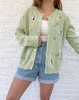 The Spring Bee Cardigan (L)