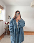 The Denim Chore Coat (1x)